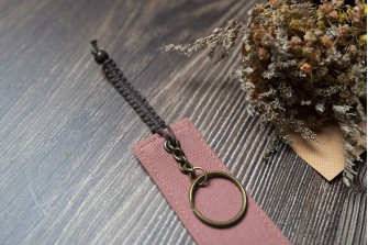 黃小栞-布籤鑰匙圈